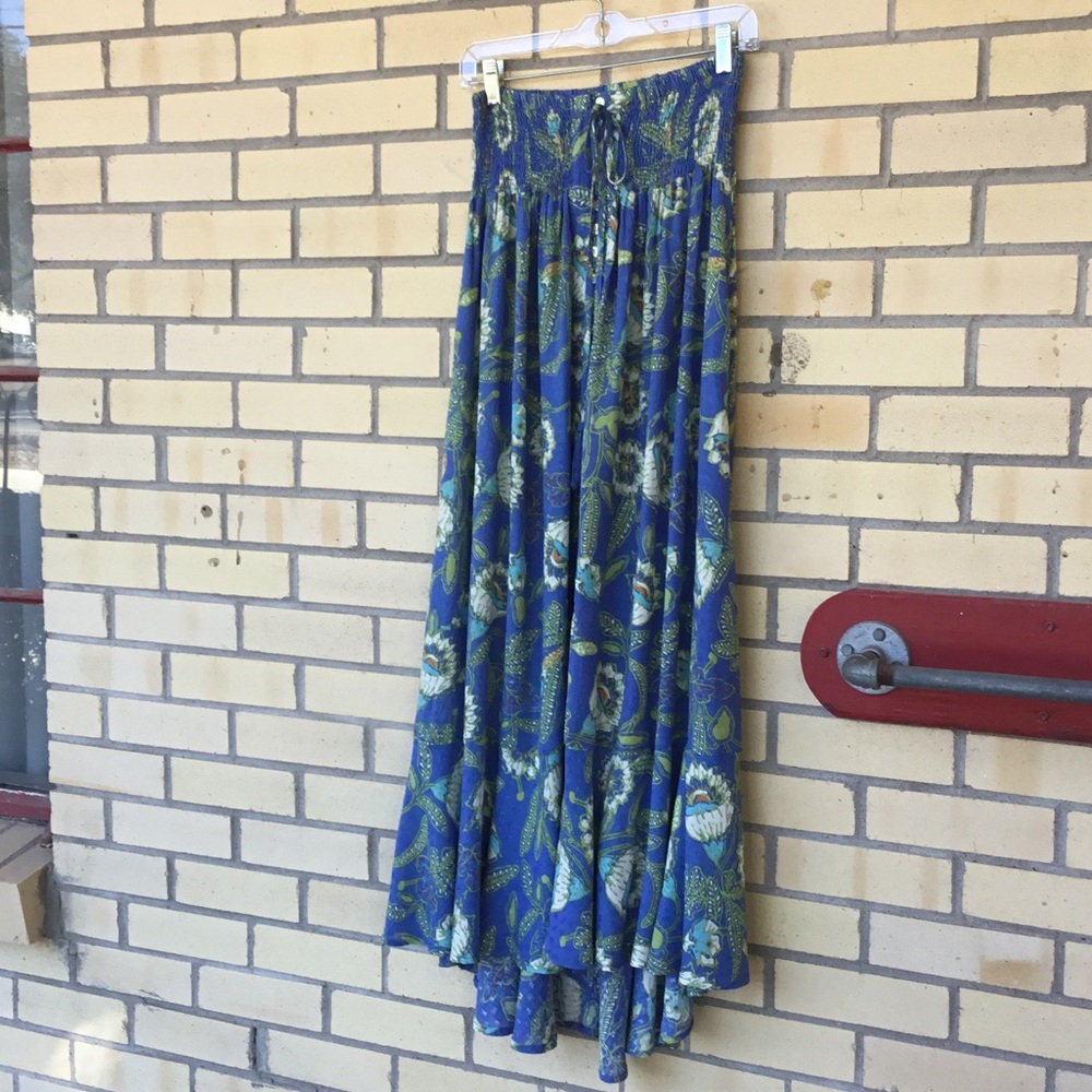 Rachel Zoe Long Floral Flowing Skirt, Easy Fit S to L.